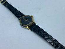 Load image into Gallery viewer, Vintage Sindaco Swiss Lady Gold Tone Leather Hand-Wind Mechanical Watch Hours