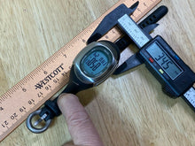 Load image into Gallery viewer, Nike SM0032 Lady 50m Silver Black Oval Digital Chronograph Watch Hour~New Batter