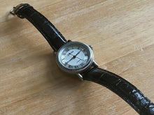 Load image into Gallery viewer, Kessaris Lady Silver Fluted Bezel Roman Self-Wind Automatic Watch Hours~Date