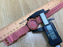 Load image into Gallery viewer, Vintage Gruen 50m Moving Bezel Pink Black Analog Quartz Watch Hour~Date~New Batt