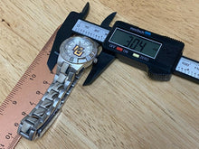 Load image into Gallery viewer, Unused Fossil PR5335 NU Logo Lady Moving Bezel Analog Quartz Watch Hour~New Batt