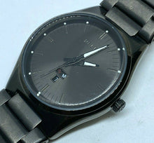 Load image into Gallery viewer, Relic ZR12124 Men 50m Black Steel Analog Quartz Watch Hours~Day Date~New Battery