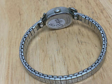 Load image into Gallery viewer, Vintage Jubilee Lady 2 Diamonds Silver Stretch Hand-Wind Mechanical Watch Hours