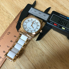 Load image into Gallery viewer, Anne Klein Lady 12 Real Diamonds Ceramic Analog Quartz Watch Hours~New Battery