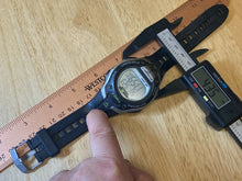Load image into Gallery viewer, Timex Ironman Men 100m Silver Black Digital Alarm Chrono Watch Hours~New Battery