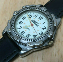 Load image into Gallery viewer, Vintage Sports Illustrated Men Moving Bezel Luminous Quartz Watch Hours~New Batt