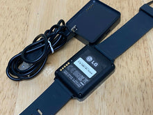 Load image into Gallery viewer, LG W100 Men Black Rectangle Android Smartwatch Digital Watch Hour ~ w/ Charger