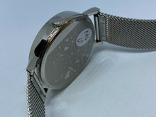 Load image into Gallery viewer, Unused FMD Mens Japan Movt Silver Black Mesh Analog Quartz Watch Hour~New Batter