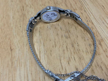 Load image into Gallery viewer, VTG Bulova Lady 10k RGP GF Band 3 Real Diamonds Hand-Wind Mechanical Watch Hours