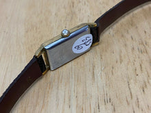 Load image into Gallery viewer, Vintage Anne Klein Lady 17J Gold Tone Rectangle Hand-Wind Mechanical Watch Hours