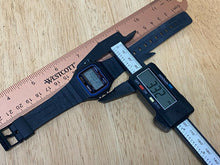 Load image into Gallery viewer, Vintage Casio F-91W Men Black Digital Alarm Chrono Quartz Watch Hour~New Battery