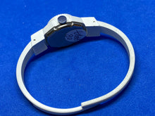 Load image into Gallery viewer, Vintage Nordex Lady White Metal Enamel Cuff Bangle Swiss Hand-Wind Watch Hours