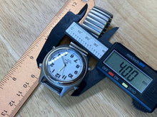Load image into Gallery viewer, OEM Men Silver Atomic Radio Controlled Talking Analog Watch Hours~New Battery