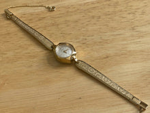 Load image into Gallery viewer, Vintage Benrus Lady 20 Micron Gold Plated Swiss Hand-Wind Mechanical Watch Hours