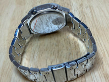 Load image into Gallery viewer, Unused Men Silver Metal Reverse LCD Digital Alarm Chrono Watch Hours~New Battery