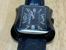 Load image into Gallery viewer, Morellato Men 50m Black Diamond On Crown Analog Quartz Watch Hours~Date~New Batt