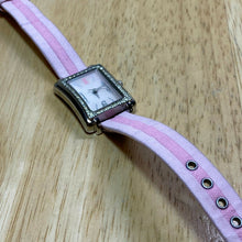Load image into Gallery viewer, Vintage BMW Lady Pink Ribbon Rhinestone Analog Quartz Watch Hour~New Battery