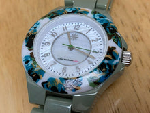 Load image into Gallery viewer, Isaac Mizrahi Lady 30m Ceramic Flower Bezel Analog Quartz Watch Hours~New Batter