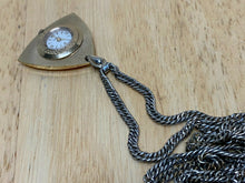 Load image into Gallery viewer, Vintage Caravelle By Bulova Lady Gold Tone Hand-Wind Pendant Pocket Watch Hours
