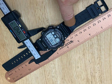 Load image into Gallery viewer, Casio W-735H Mens 100m Black Digital Vibration Alarm Quartz Watch Hours~New Batt