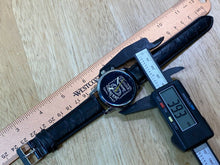 Load image into Gallery viewer, Jack Daniel's Mens Silver Black Japan Movt Analog Quartz Watch Hours~New Battery