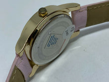 Load image into Gallery viewer, Gino Milano Lady Rhinestone Gold Tone Pink Analog Quartz Watch Hours~New Battery