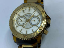 Load image into Gallery viewer, Anne Klein Swiss Men Lady Faux Tiger Skin Analog Quartz Watch Hour~Date~New Batt