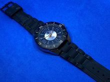 Load image into Gallery viewer, JF 32177 USA Movement Mens Silver Black Analog Quartz Watch Hours~New Battery