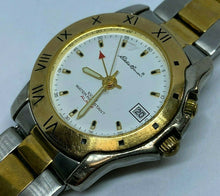 Load image into Gallery viewer, Vintage Eddie Bauer Men Dual Tone Analog Quartz Alarm Watch Hour~Date~New Batter