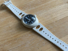 Load image into Gallery viewer, Vintage Lucerne Men Bubble High Dome White Swiss Hand-Wind Mechanical Watch Hour