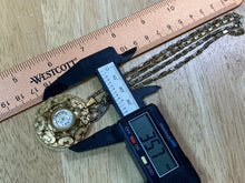 Load image into Gallery viewer, Vintage Vantage By Hamilton Lady Gold Tone Hand-Wind Necklace Pendant Watch Hour