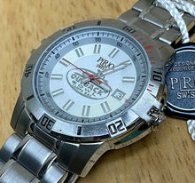 Load image into Gallery viewer, Unused PRO Swiss Outback Bowl Men 100m Steel Quartz Watch Hours~Date~New Battery