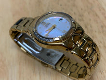 Load image into Gallery viewer, Citizen Eco-Drive E010-H29875 Lady Gold Tone MOP Solar Analog Quartz Watch Hours