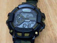Load image into Gallery viewer, Armitron M1105 Men 100m Military Green Band Digital Chrono Watch Hour~New Batter