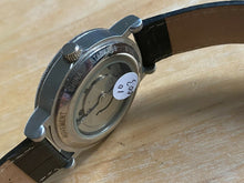 Load image into Gallery viewer, New Kessaris Mens Silver Fluted Bezel Roman Self-Wind Automatic Watch Hours~Date
