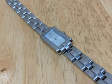 Load image into Gallery viewer, Emporio Armani AR5433 Lady Steel Rectangle Analog Quartz Watch Hours~New Battery