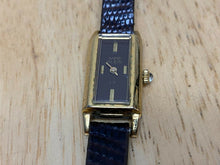 Load image into Gallery viewer, Vintage Anne Klein Lady 17J Gold Tone Rectangle Hand-Wind Mechanical Watch Hours