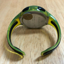 Load image into Gallery viewer, Soleus Lady Green Silver Cuff Bangle Digital Alarm Chrono Watch Hour~New Battery