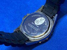 Load image into Gallery viewer, Isaac Mizrahi Mens Japan Movt Silver Black Analog Quartz Watch Hours~New Battery