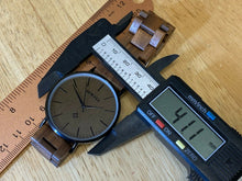 Load image into Gallery viewer, Unused Bewell Men Japan Movt Solid Wood Band Analog Quartz Watch Hour~New Batter