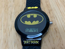 Load image into Gallery viewer, Unused Batman By Accutime Black Digital Quartz Watch Hours~Date~New Battery