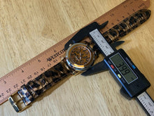 Load image into Gallery viewer, Charles Latour Men Lady Dual Tone Leather Analog Quartz Watch Hours~New Battery