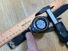 Load image into Gallery viewer, Unused Large Display Mens Silver Black Digital Alarm Chrono Watch Hours~New Batt