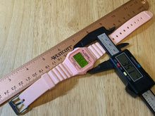 Load image into Gallery viewer, Timex Indiglo T2N241 Mens 30m Pink Digital Alarm Chrono Watch Hours~New Battery