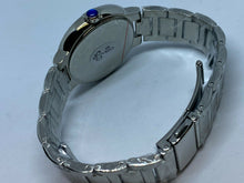 Load image into Gallery viewer, Unused Epoch Lady Silver Rhinestone Roman Analog Quartz Watch Hours~New Battery