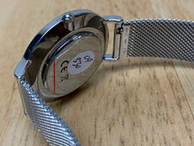 Load image into Gallery viewer, Unused Cluse Mens 30m Silver White Mesh Analog Quartz Watch Hours~New Battery
