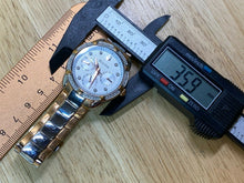 Load image into Gallery viewer, Bulova 98R177 Lady 24 Real Diamonds Dual Tone Analog Quartz Watch Hours~New Batt