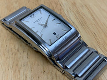Load image into Gallery viewer, Kenneth Cole KC3501 Mens Unique Casing Steel Quartz Watch Hours~Date~New Battery