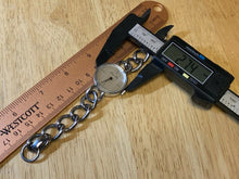 Load image into Gallery viewer, Vintage Louis Frey Lady Silver Thick Chain Swiss Hand-Wind Mechanical Watch Hour