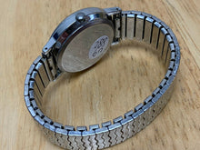 Load image into Gallery viewer, Vintage Timex Mens Silver White Large Numbers Analog Quartz Watch Hours~New Batt